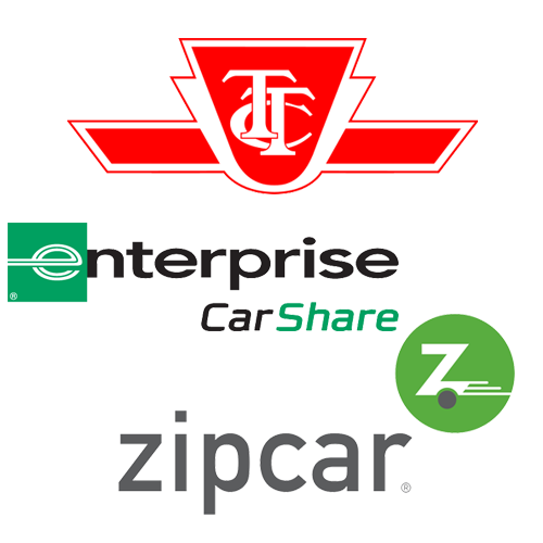 Ridesharing, TTC, Zipcar