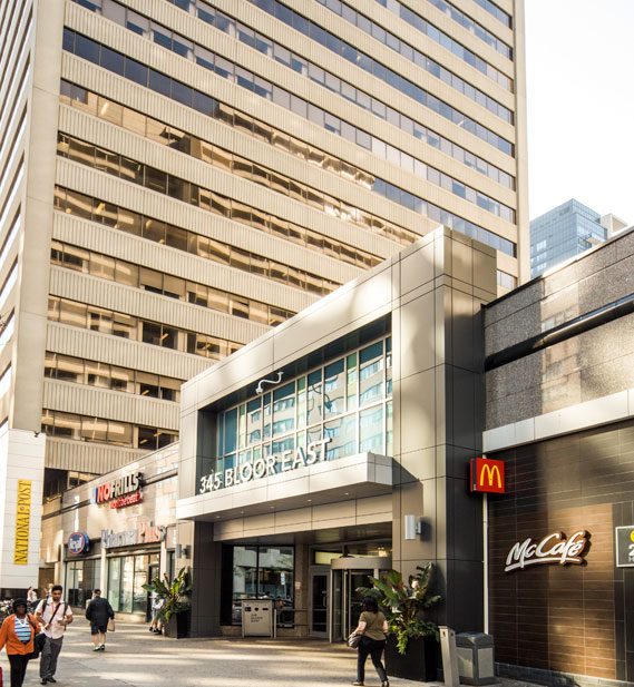 Postmedia Place - View from Bloor Street